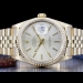 Rolex Datejust 36 Jubilee Gold Silver Lining Dial - Rolex Guarantee 16238